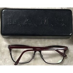 L.A.M.B. by Gwen Stefani LA023 BUR Eyeglass Frames 53-15-135 Burgundy Women's
